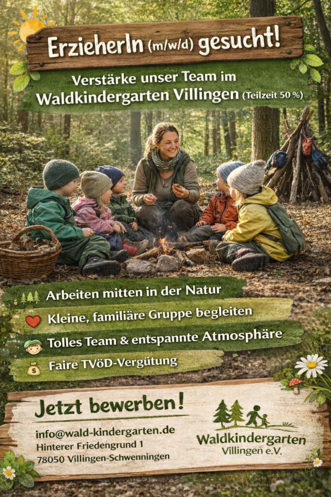 Anzeige Erzieher